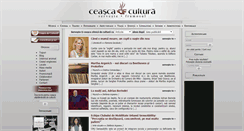 Desktop Screenshot of ceascadecultura.ro