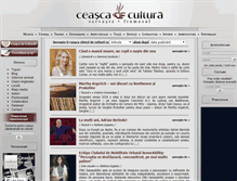 Tablet Screenshot of ceascadecultura.ro